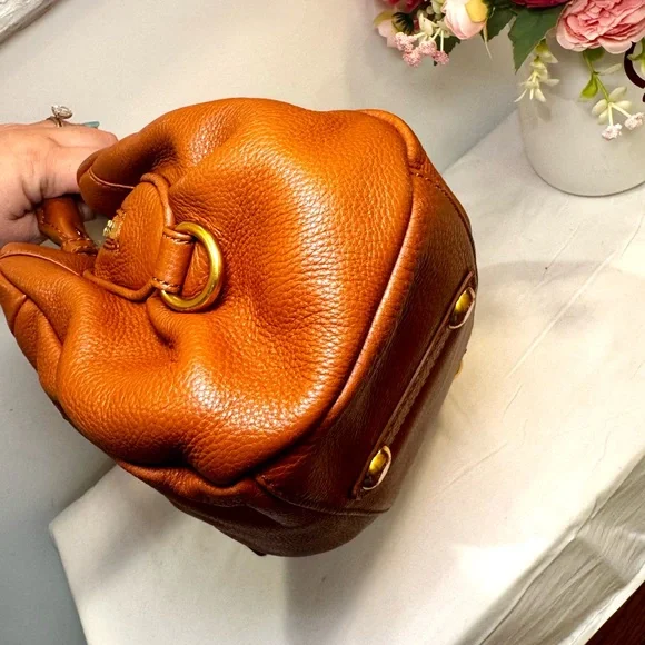 🐻Marc Jacobs Brown Leather Hobo Top Handle Bag🐻 - Picture 9 of 15